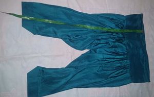 Teal Embroidered Kurta Set