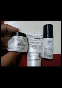 Belif Pack Of 3 Skincare Items