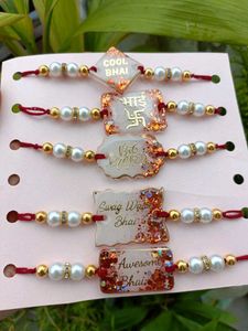 Rakhi Set for Brother| Handmade Personalized Name