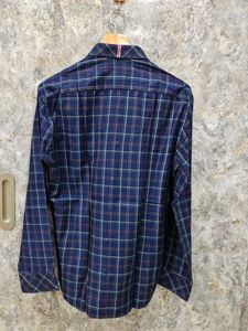 Men&#39;s Plaid Long Sleeve Button-Down Shirt