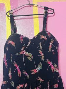Dragonfly Print Sundress