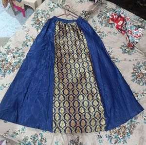Indo Western Skirt With Top