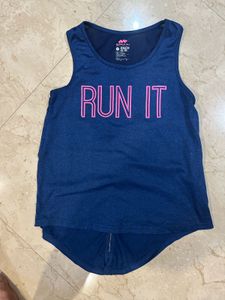 Gym Top With Back Cut Out