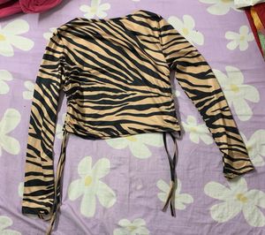 Tiger Print Top