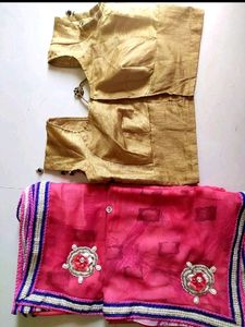 4 Combo Saree With Blouse 🎉..