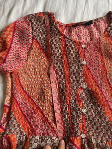 109’F Smocked Tunic