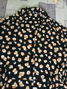 Printed Mini Dress