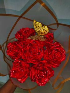Rose Ribbon Bouquet