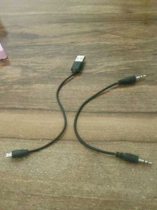 USB and Audio Cable