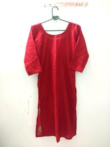 Red Colour Jodhpuri Kurti For Women