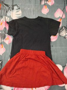 Girls Skirt & Top Set