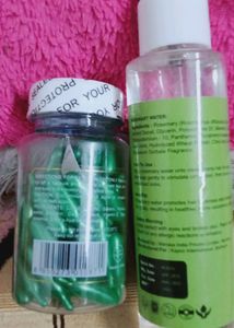 Combo Of Rose Mary Water And Vitamin E Capsule