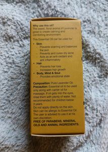 Organic Harvest Lavendar Essential Oil