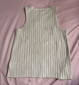 H&amp;M Ribbed Floral Tank Top