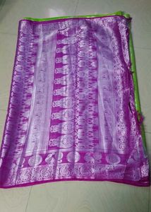 Multi Colour Banarasi Saree