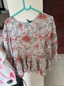 Floral Print Top