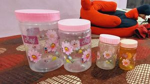 Raj Plastic Containers (Set of 4)