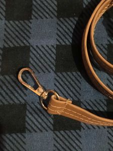 Brown Leather Bag Strap