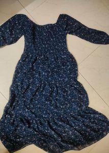 Floral Print Midi Dress