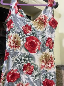 beautiful floral maxi dress