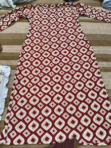 Geometric Print Kurta