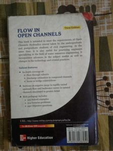 Flow In Open Channel Third Edition