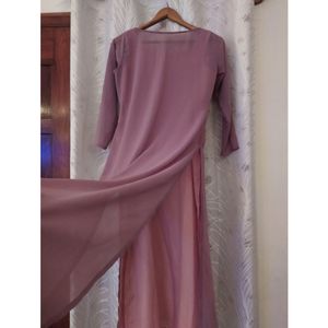 Georgette Coat Kameez 2 Piece