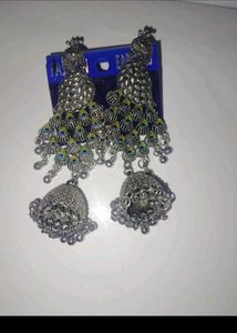 Antique Silver Earrings