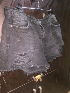 RIBBED HOT SHORTS