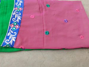 Embroidered Saree. Offer Price