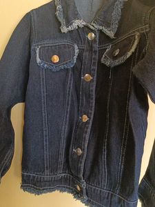 Frayed Denim Jacket