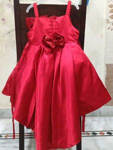 Red Sequin Party Dress