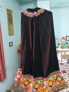 Ethnic Embroidered Skirt