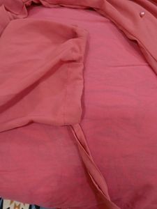 Pearl Pink Babydoll Korean Kpop Top