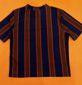 Striped Mock Neck Top