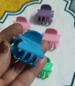 6 Mini Claw Clips