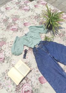 Beautiful Korean Crop Top