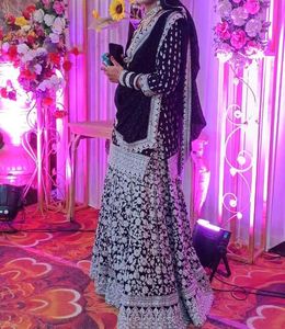 Elegant Black Lehenga Choli