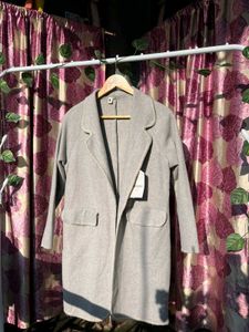 Grey Casual Coat