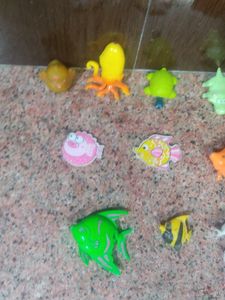Toy Aquatic Animals For Aquarium Decoration