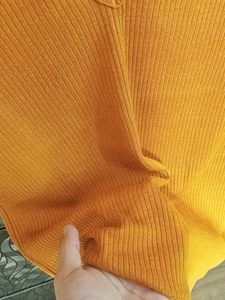 Mustard Zara Top