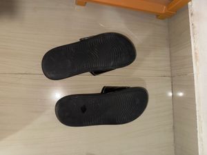 Puma Black Slides - Size 38