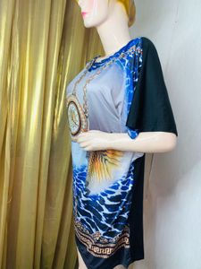 Stylish Printed T-Shirt Dress