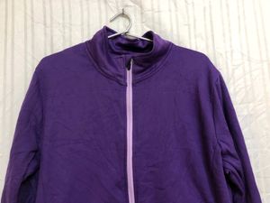PURPLE long Sleeve t-shirt Jacket