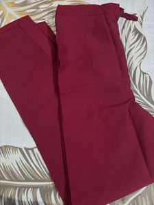 Clearance  ! Sangria Rust Maroon Suit Set