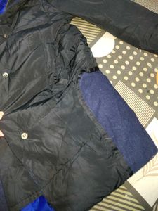 Stylish Black Jacket puffer korean