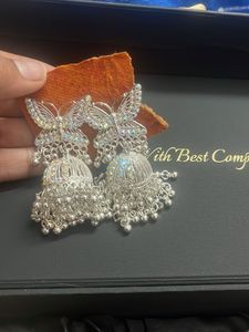 Butterfly Jhumka Earrings
