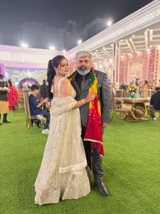 Off White Wedding Lengha