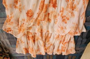 Flared Dress With Belt
