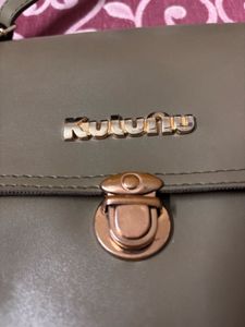 Olive Green Sling Bag